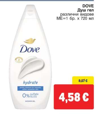 DOVE Душ гел