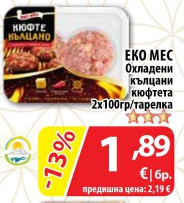 Еко Мес Охладени кълцани кюфтета