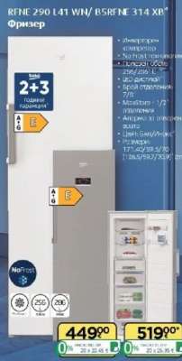 Beko RFNE 290 L41 WN