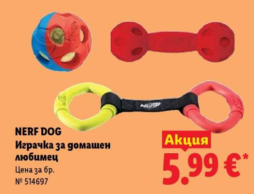 NERF DOG