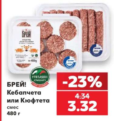 БРЕЙ! Кебапчета или Кюфтета