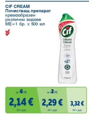 Cif Cream