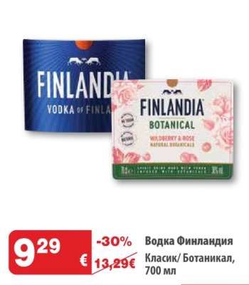 Водка Финландия