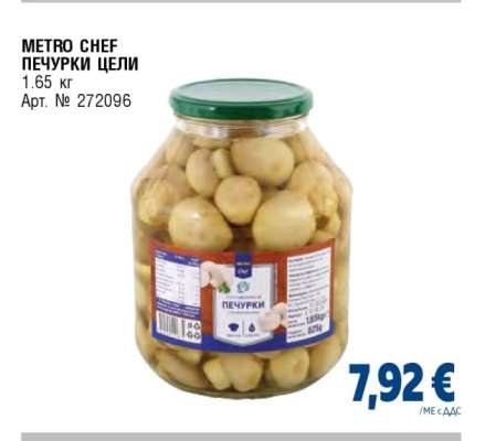 METRO CHEF ПЕЧУРКИ ЦЕЛИ