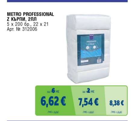 METRO PROFESSIONAL Z КЪРПИ, 2ПЛ