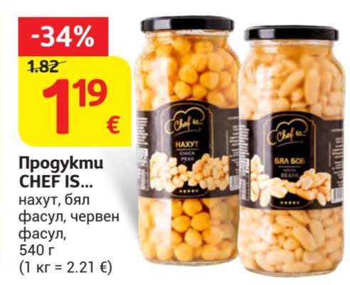 Продукти CHEF IS...
