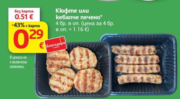 Кюфте или кебапче печено