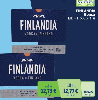 FINLANDIA Водка