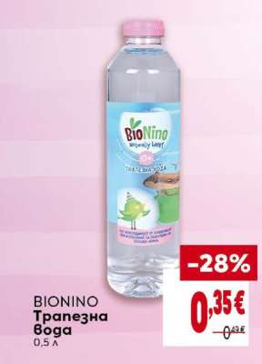 BIONINO Трапезна вода