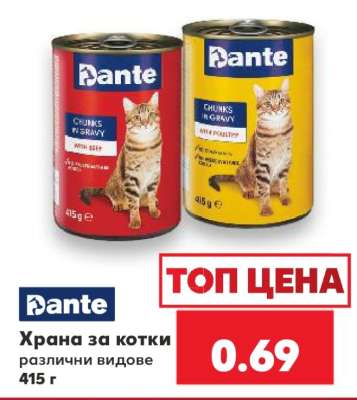 Храна за котки