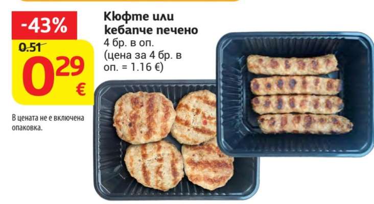 Кюфте или кебапче печено