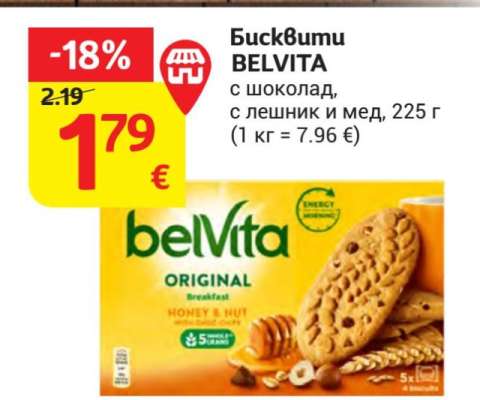 Бисквити Belvita