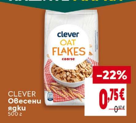 CLEVER Овесени ядки