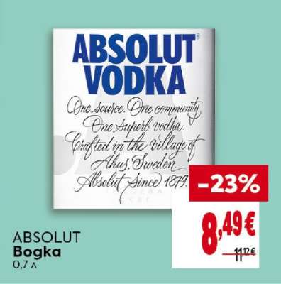 ABSOLUT Bogka