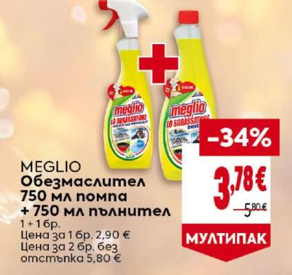 MEGLIO Обезмаслител