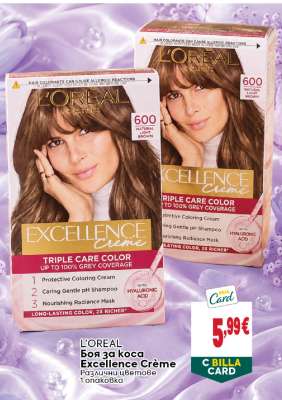 L'OREAL Боя за коса Excellence Crème