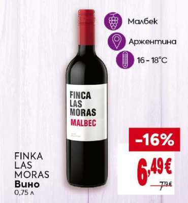 FINCA LAS MORAS Вино