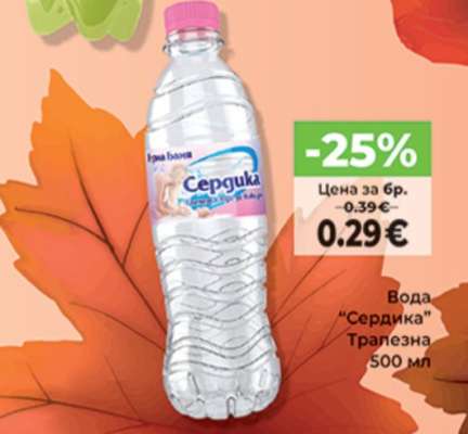 Вода "Сердика"