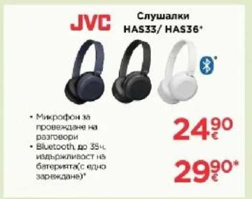 Слушалки HAS33/ HAS36