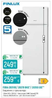 FINLUX FXRA 28310E / 28370 BKE / 28350 IXE