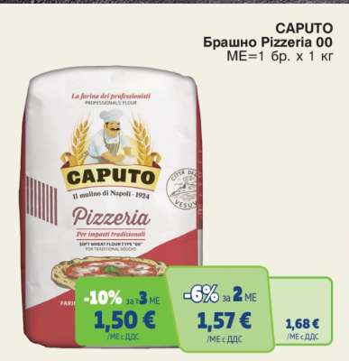 CAPUTO Брашно Pizzeria 00