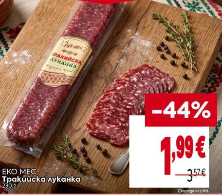 Еко Мес Тракийска луканка