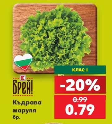 Къдрава маруля бр.