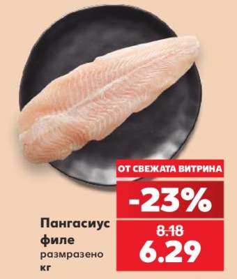 Пангасиус филе