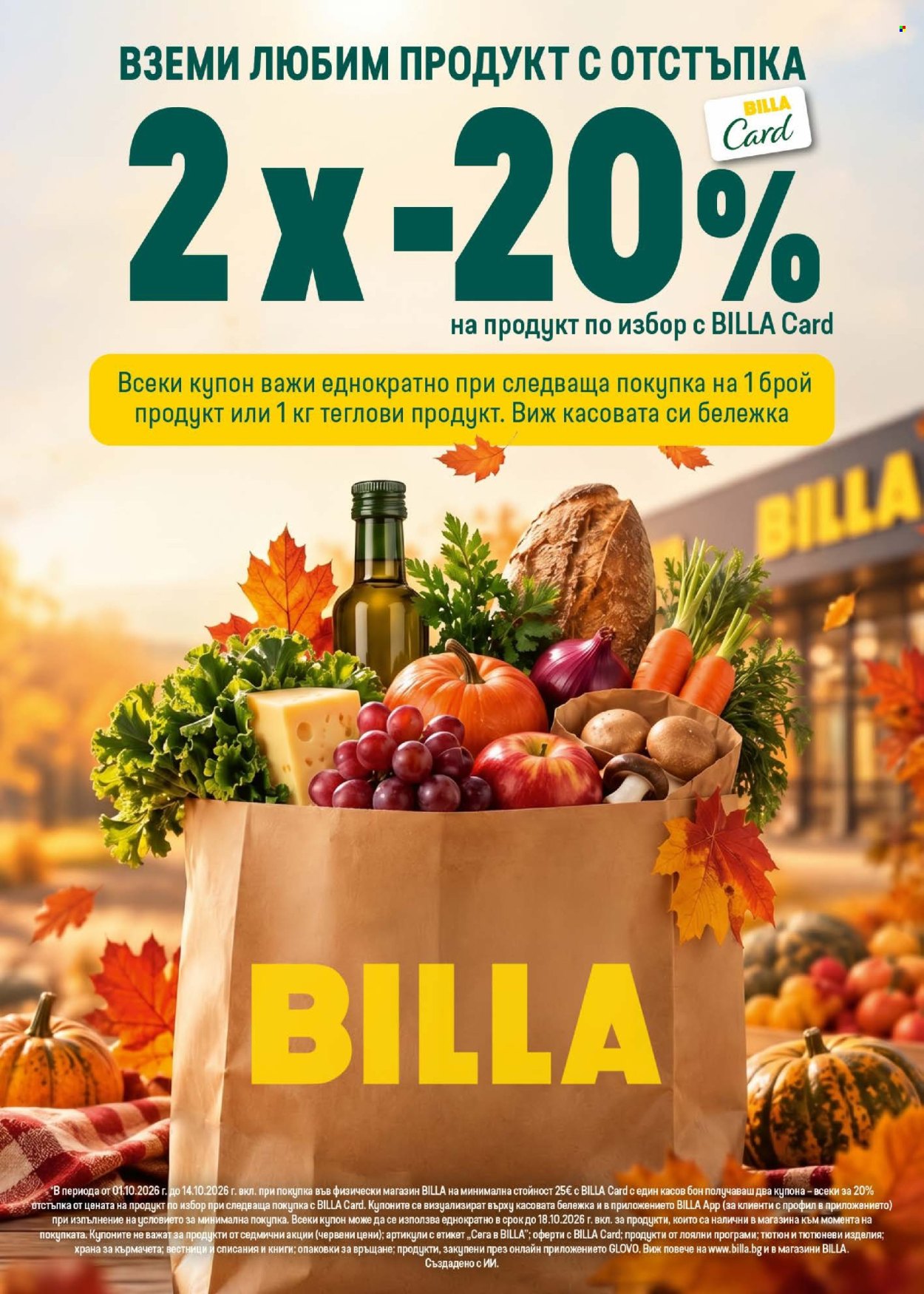 Брошура на BILLA - 01.10.2026 - 07.10.2026. Страница 24