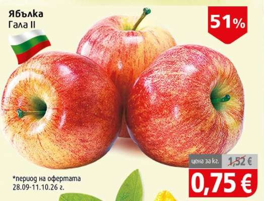 Ябълка Гала II