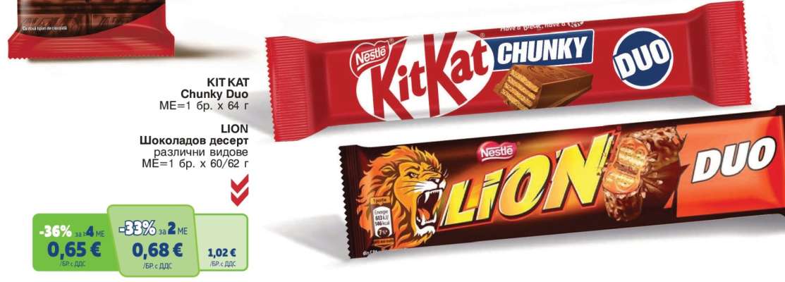 KIT KAT CHUNKY DUO