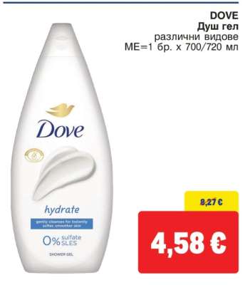 DOVE Душ гел