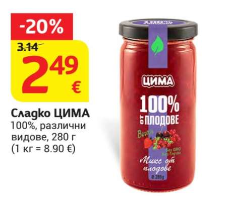 Сладко CIMA