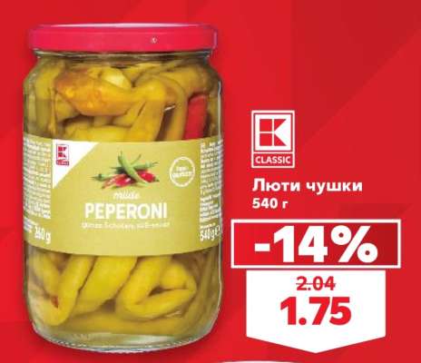 Люти чушки