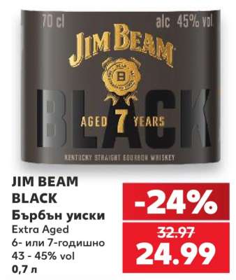 JIM BEAM BLACK
