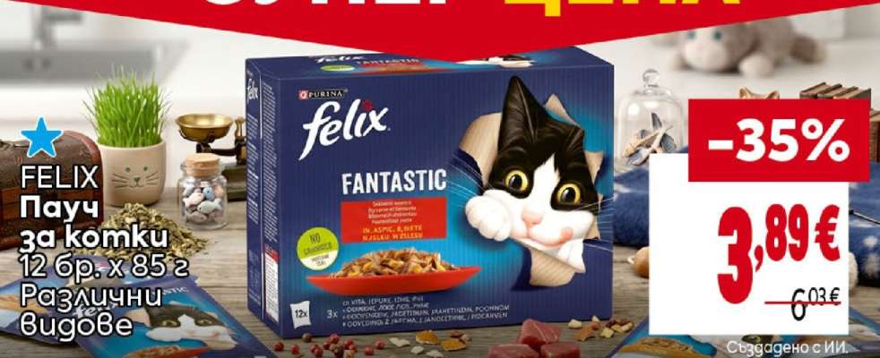 FELIX Пачу за котки