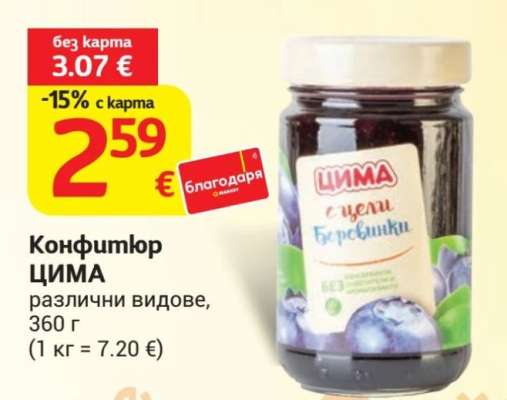 Конфитюр Цима