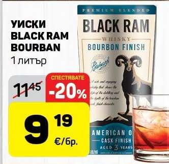 Уиски Black Ram Bourban