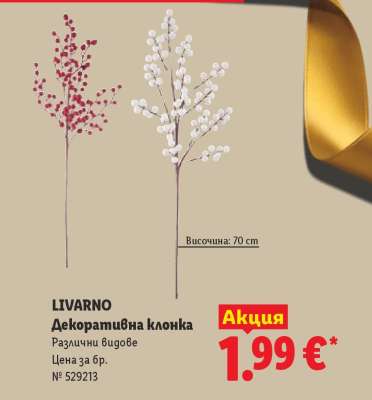 LIVARNO Декоративна клонка