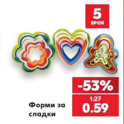 Форми за сладки