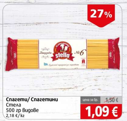 Спагети/Спагетини