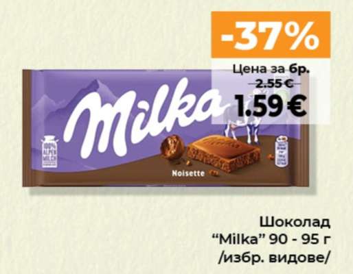 Шоколад Milka
