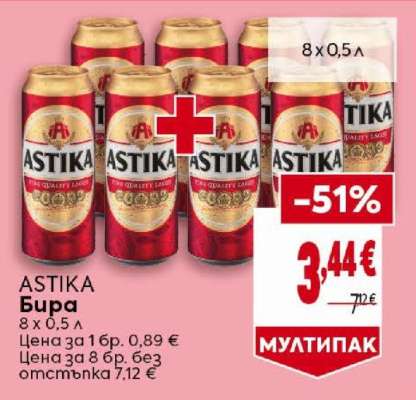 ASTIKA Бира