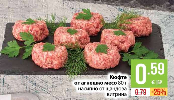Кюфте от агнешко месо